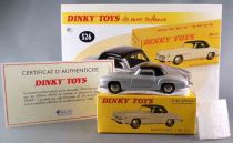 Dinky Toys Atlas 526 Mercedes 190 SL Silver & Black Mint in Box with Leaflet & Certificate of authenticity