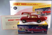 Dinky Toys Atlas 533 Coupé Mercedes-Benz 300 SE Rouge Neuf Boite avec Fascicule & Certificat