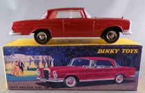 Dinky Toys Atlas 533 Coupé Mercedes-Benz 300 SE Rouge Neuf Boite avec Fascicule & Certificat