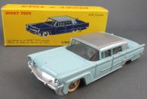 Dinky Toys France 532 Lincoln Première Bleu Clair & Gris Proche Neuf Boite 100% d\'origine Pas repro