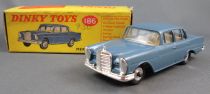 Dinky Toys GB 186 Mercedes Benz 220 SE Bleue Proche Neuf Boite