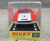 Dinky Toys GB 187 De Tomaso-Mangusta Blanche & Orange Proche Neuve Boite