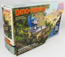 Dino Riders - Dimetrodon with Shado (loose with box Ideal France)