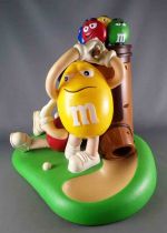 Distributeur de bonbons M&M\'s - Jaune & Rouge  Mulligan-Ville Golfeurs