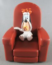 Droopy (Tex Avery) - Démons & Merveilles 1999 - Droopy Seated Armchair Smoking Cigarg (Mini Statue)