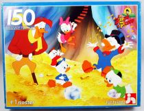 Duck Tales - Jigsaw Puzzle 150 pieces \ The fabulous grotto\  - Nathan 1989 (ref.555330)