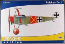 Eduard 8491 - Fokker Dr. 1 Weekend Edition Avion Triplan 1/48 Neuf Boite