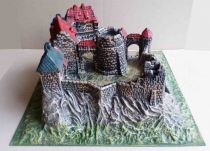 Elastolin 40mm (Type ) - Middle Age - Medieval Castle 56,5 x 55,5 x 28 cm