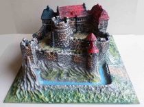 Elastolin 40mm (Type ) - Middle Age - Medieval Castle 56,5 x 55,5 x 28 cm