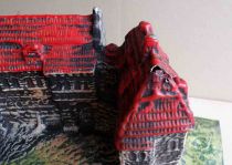 Elastolin 40mm (Type ) - Middle Age - Medieval Castle 56,5 x 55,5 x 28 cm