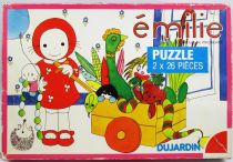 Emilie - Puzzle 2x26 pièces - Dujardin Réf. n°13001 - 1978