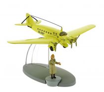 En Avion Tintin - Editions Hachette - 034 L\'avion Jaune de la Sabena (l\'Ile Noire)