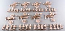 Esci 234 - 1:72 Scale Soldiers - Napoleonic Wars French Artillery - 8 Canons & 32 Servants