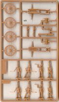 Esci 234 - 1:72 Scale Soldiers - Napoleonic Wars French Artillery - 8 Canons & 32 Servants