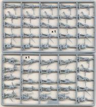 Esci 236 - 1:72 Scale Soldiers - Napoleonic Wars Russian Granadiers - 155 Footed Figures no Box