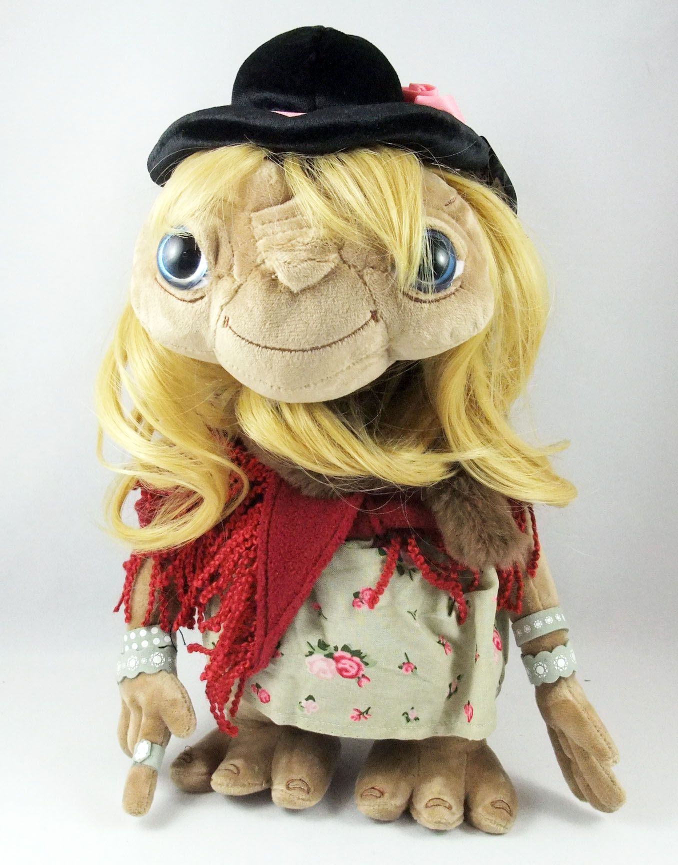 Jouet beurre en peluche E.T, marionnettes extra-terrestres avec