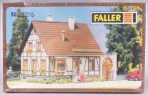 Faller 2215 N Scale Timbered House with Garage Mint in Box