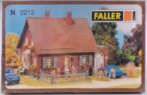 Faller 2216 Ech N Maison en Briques avec Garage Neuve en Boite