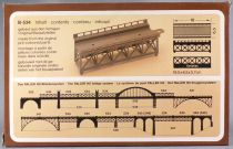 Faller B-534 Ho Sncf Pont Droit 18 cm Neuf Boite