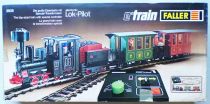 Faller E-Train 3808 Coffret Grand Train Loco Wagons Rails Transfo Neuf Boite Cellophanée Compatible Playmobil Lgb Autoland Playt