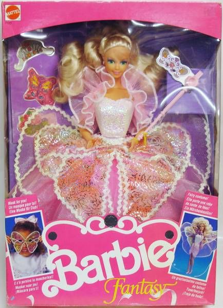 Barbie - Barbie (noire) Costume Ball Fantasy - Mattel 1990 (ref.7134)