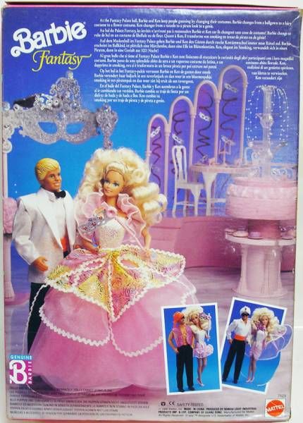 Barbie - Barbie (noire) Costume Ball Fantasy - Mattel 1990 (ref.7134)