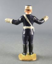 Figurine Plastique 48 mm - Agent Circulation Bras Tendus Police Policier TdF