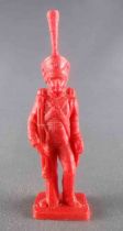 Figurine Publicitaire Impérial (Flan & Entremets) Crio Beverly - Napoléon & l\'Armée Impériale - Soldat d\'Infanterie (Rouge)