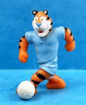 Figurine Publicitaire Kellogg\'s Frosties - Tony le tigre Footballeur