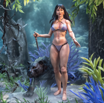 Fire and Ice - Teegra - 1:12 scale action-figure