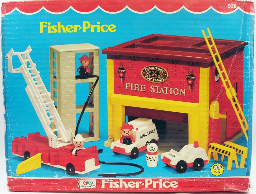 fisher price little people fire station