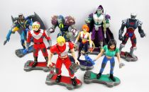 Flash Gordon (1996 Animated Series) - Playmates - Complete Set of 8 action-figures (loose)