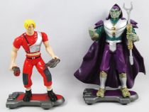 Flash Gordon (1996 Animated Series) - Playmates - Complete Set of 8 action-figures (loose)