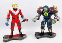 Flash Gordon (1996 Animated Series) - Playmates - Complete Set of 8 action-figures (loose)