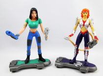 Flash Gordon (1996 Animated Series) - Playmates - Set complet des 8 figurines (loose)