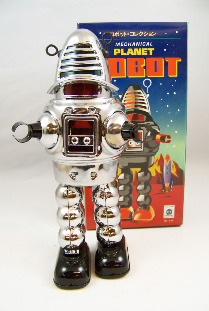 Chrome Planet Robot