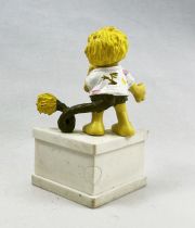 Fraggle Rock - Figurine PVC Schleich sur socle - Wembley \ Je vous souhaite mes bons voeux\ 