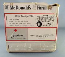 Frankonia Made in Japan - Ol\' Mc Donald\'s Farm Truck Battery Operated Bump & Go Boxed