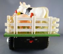 Frankonia Made in Japan - Ol\' Mc Donald\'s Farm Truck Camion Ferme Tole Pile Boite