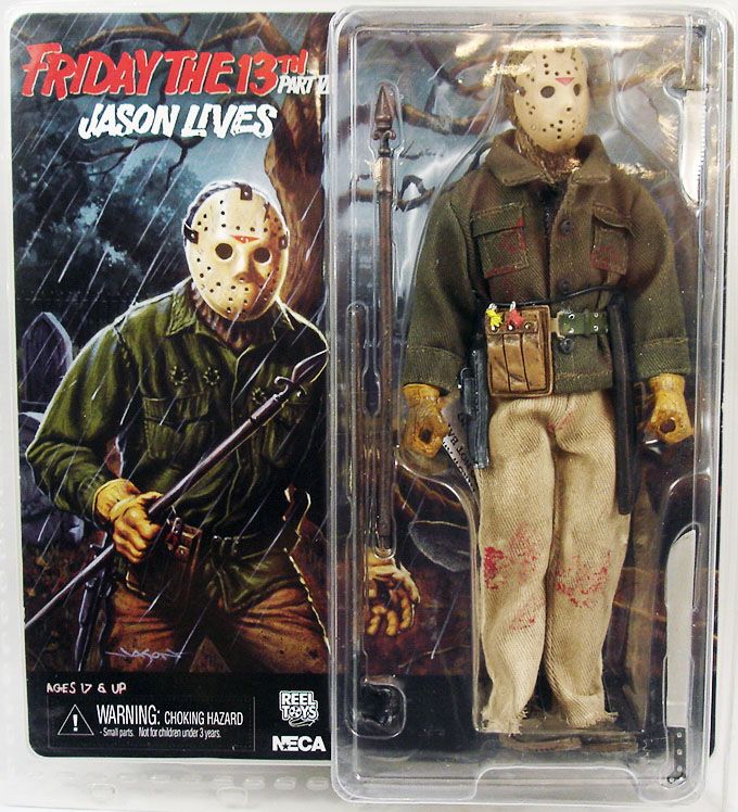 Friday The 13th Part Vi Jason Voorhees 8 Clothed Retro Figure Neca