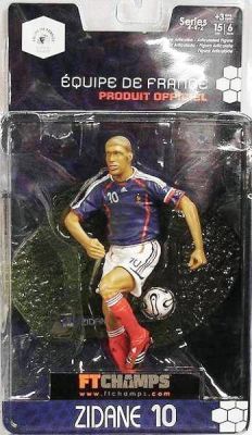 ID9 - Foot Equipe de France 2006 figurine Trezeguet 15cm