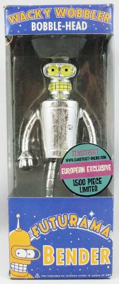 Futurama - Funko Wacky Wobbler - Chrome Bender (European Exclusive)