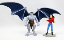 Gargoyles - Kenner - Castle Playset with 9 in-scale Applause pvc figures (loose with box)