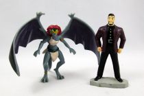 Gargoyles - Kenner - Castle Playset with 9 in-scale Applause pvc figures (loose with box)