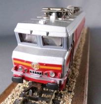 Gégé 6497 Ho Sncf Trans Europ Express Electric Locomotive CoCo CC 6501 Lightning Boxed