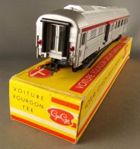 Gége Ho Sncf Stainless Steel Car Generator Group Van T.E.E. Very Good Condition with Box