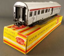 Gége Ho Sncf Stainless Steel Car Generator Group Van T.E.E. Very Good Condition with Box