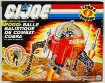 G.I.JOE - 1987 - Cobra POGO Balle Balistique de Combat