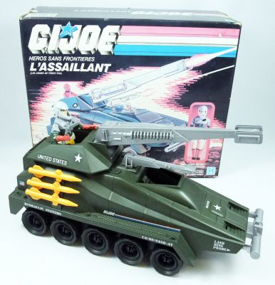 G.I.JOE - 1987 - Persuader & Backstop (loose with box)