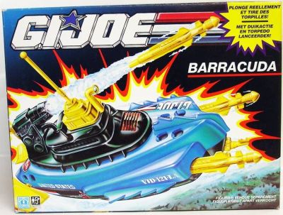 VINTAGE GI JOE BARRACUDA SUB sale COMPLETE W/ BOX and INSTRUCTIONS